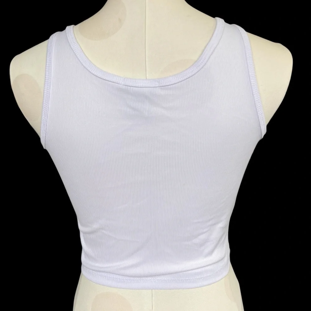 Better Together ribbed cropped tank top Medium